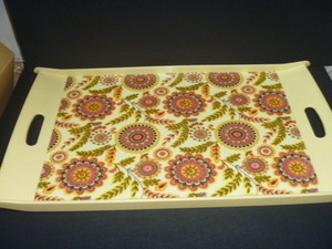  tray O-Bon floral print 