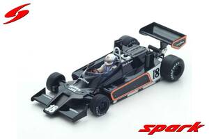 ■スパークモデル 1/43 1979 シャドウDN9 #18 E.de.アンジェリス ベルギーGP