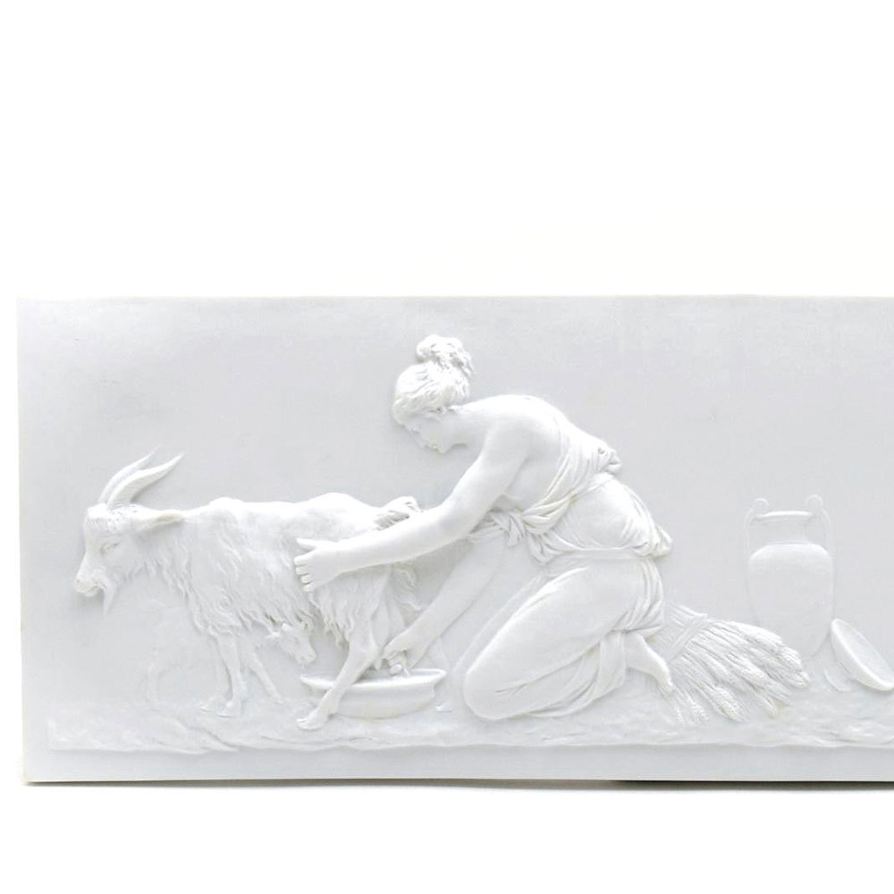 経典ブランド セーブル(Sevres) フランス製 飾り物 浅浮き彫り 