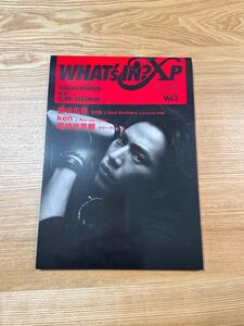 WHAT's IN? (ワッツ イン) XP Vol.3 2014年 11月号