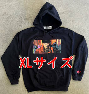 セール！新品 XL neotokyo3 hooded sweatshirt 黒 ジェルミクラインindustries 金田パーカーkanedaAKIRAアキラフーディ Hook-Ups