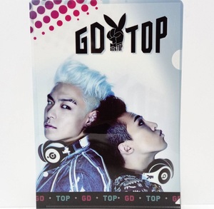 即決★クリアファイル★BIGBANG　GD＆TOP　K-POP　韓国　BIG BANG　G-DRAGON　ジヨン　タプ