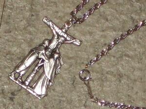  Vintage * Cross * pendant *V253* 10 character .*. person *me large *ieski list *ji- The s* Rosario *..*ba Eve ru*. paper *..*USA*