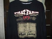 古着★PHAT FARM★ロンT★L★黒★LTY-71★ビンテージ★USA★アメリカ★長袖★Tシャツ★★USA古着★アメリカ古着_画像2