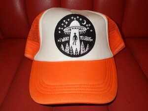 UFO★メッシュキャップ★15★トラッカーキャップ★帽子★宇宙人★グレイ★エイリアン★アブダクション★不思議★謎