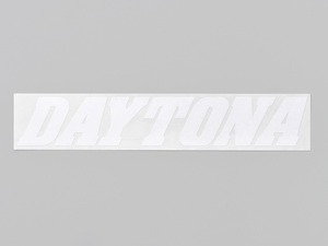 デイトナ 21178 DAYTONA カットステッカー ホワイト 305mm×59mm 抜き文字 ロゴ シール