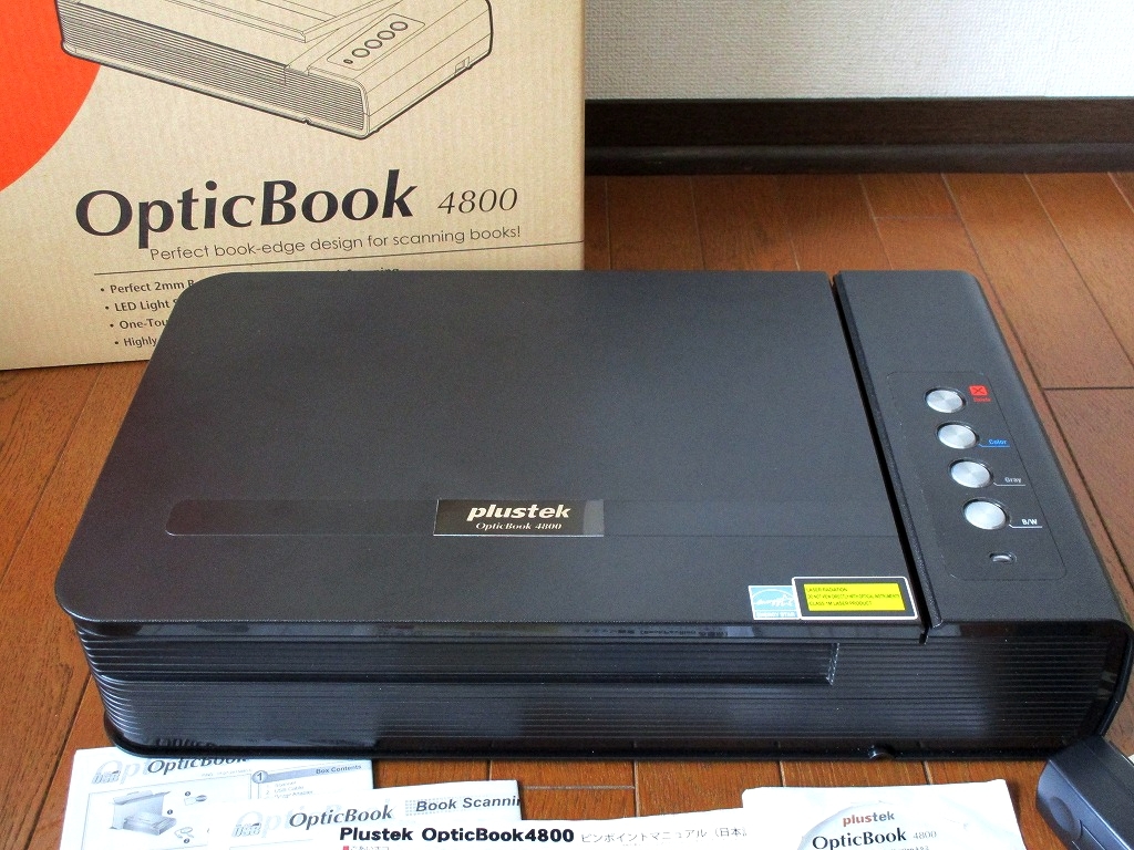 グレイ系 未使用品 非破壊 ブックスキャナ Plustec Opticbook4600 Pc周辺機器 Pc タブレットグレイ系 12 500 Tecnologia Usfx Bo