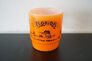 *FIRE-KING FLORIDA print mug 