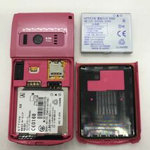 概ね美品　docomo ドコモ　N-01F　携帯電話　ガラケー ブラック d51a301sm_画像8