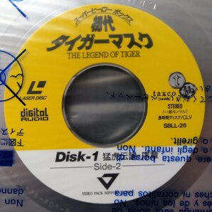 LD 初代タイガーマスク 猛虎列伝 序章★ vs ダイナマイトキッド / エルソラール / グラン浜田 etc★佐山聡★レーザーディスク[160TPRの画像4