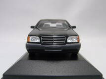 ★超貴重!★Mercedes-Benz 600SEL 1991 Black met. 1/43【W140 メルセデスベンツ Sクラス】★検:300SE/500SE/500SEL/500E/S600/AMG BRABUS_画像4