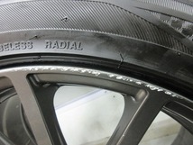 17インチ バリ溝 レグノ 205/50R17 7.5J+55 100 エンケイ STI 中古タイヤホイール【4本セット】 送料無料(MA17-2673）_画像9