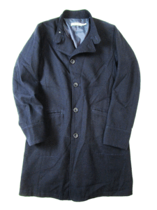 (D) nonnative ノンネイティブ PORTER COAT W/N MELTON 0 ネイビー ロングコート