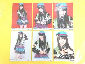 SKE48 菅なな子【BLT生写真6種コンプ】B.L.T.2013.02 RED/WHITE