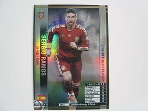 WCCF 2015-2016 WBE セルヒオ・ラモス　Sergio Ramos 1986 Spain　national team La Roja 15-16 World Best Eleven