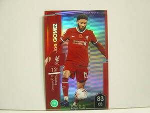 WCCF FOOTISTA 2021 ジョー・ゴメス　Joe Gomez 1997 England　Liverpool FC 20-21 Panini F21R