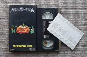  Halloween *VHS videotape * pumpkin * video 