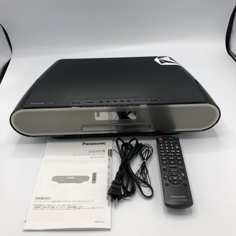 新作人気モデル ビック パナソニック PanasonicミニコンポブラックSC