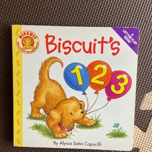 英語　子供絵本　biscuit‘s 数字123