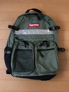 Supreme 14AW バックパック オリーブ 新品未使用品