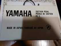 希少 未使用 YAMAHA SUSTAIN PEDAL_画像1