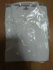  rare unused not for sale MITSUBISHI MOTORS button down shirt 