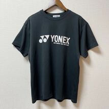 YONEX ヨネックス Tシャツ プラクティスシャツ Sサイズ ブラック 黒 ポリエステル_画像1