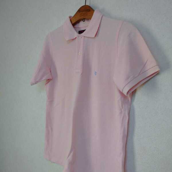 日本製 HRM BLUEBLUE ポロシャツ ピンク M