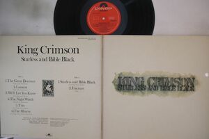 英LP King Crimson Starless And Bible Black 2302065 POLYDOR /00400