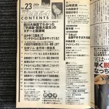 ｋ【a17】週刊プレイボーイ　NO.23　2008年6月9日号　平成20年　山崎真実　小向美奈子　岩田さゆり　アイドリング！！！18人全員ビキニ_画像5