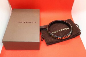 !! Louis * Vuitton bangle plastic black!!