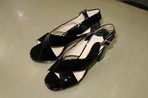 ♪♪PRADA プラダ レディース サンダル シューズ エナメル サイズ：37♪♪