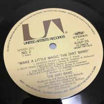 【見本盤国内盤帯付】THE DIRT BAND MAKE A LITTLE MAGIC ダークバンド メイクアリトルマジック/LP レコード/K26P-26/ライナー有/ロック/_画像10