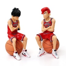 人気少年アニメコミック！　SLAMDUNK　スラムダンク　桜木花道　アクションフィギュア　流川楓　15cm　フィギュア　お座りVer._画像4