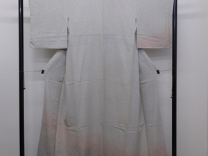 Art hand Auction 洛风特选 P5611 手绘 Roketsu 染色模糊和服未穿过 ft, 时尚, 女士和服, 和服, 附下