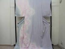 楽布特選　94180　「満開の桜」の手描き訪問着　新品仮仕立て品　wfｔj_画像1