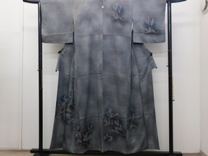 Art hand Auction [라쿠후] P15575 모던 그린 유젠 나들이 기모노 k, 여성용 기모노, 키모노, 나들이옷, 맞춤형