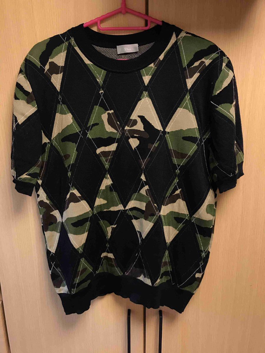 DIOR HOMME ディオールオム 21SS シルク コットン ロゴ ボーダー