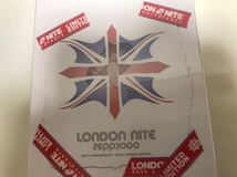 ☆未開封　LONDON NITE ☆ZEPP2000 X'MAS SPECIAL　 limited edition 　VHS+ORIGINAL T-shirt　 大貫憲章　藤原ヒロシ　限定品　入手困難_画像6