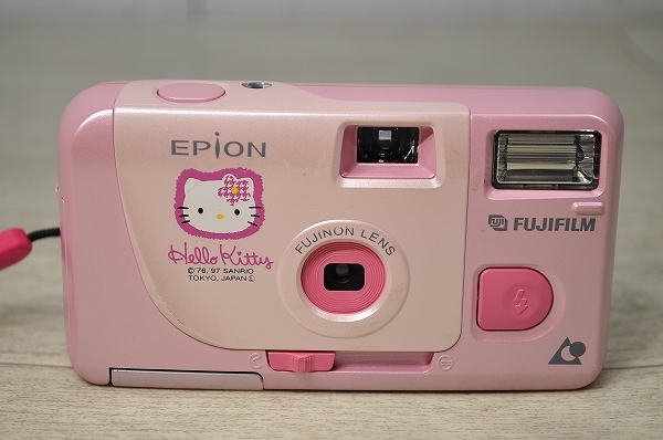 てなグッズや Epion 超美品 Fujifilm 10 フィルムカメラ ハローキティ フィルムカメラ Www Locri Co Uk