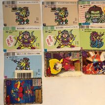 1989 FURUTA ドキドキ学園Ⅱ スーパーバトルカード　17枚　+ 1992 スーパービックリマン　カード　4枚併せて21枚　カードダス フルタ_画像4
