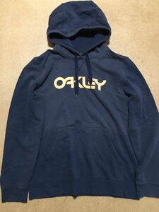 OAKLEY Oacley pull over Parker navy orange L size 