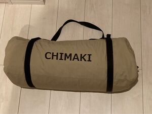 チマキテント DOD ディーオーディー 赤ポール付 送料込