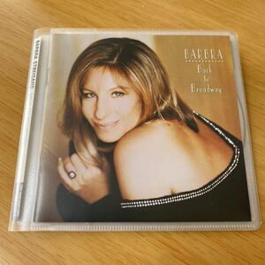 【美品】CD Barbra Streisand / Back To Broadway