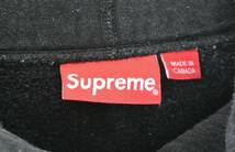 Supreme Patent/Chenille Arc Logo Hooded Sweatshirt　BLACK　XL　シュプリーム　パーカー　シュプリーム_画像2