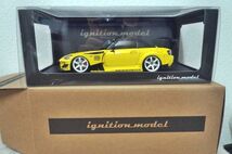 イグニッションモデル J’S RACING S2000 1/18 ミニカー イエロー IG_画像6