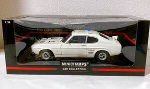 ミニチャンプス フォード カプリ ポリスカー 1969 1/18 【MINICHAMPS FORD CAPRI POLICE CAR】パトカー ポリス