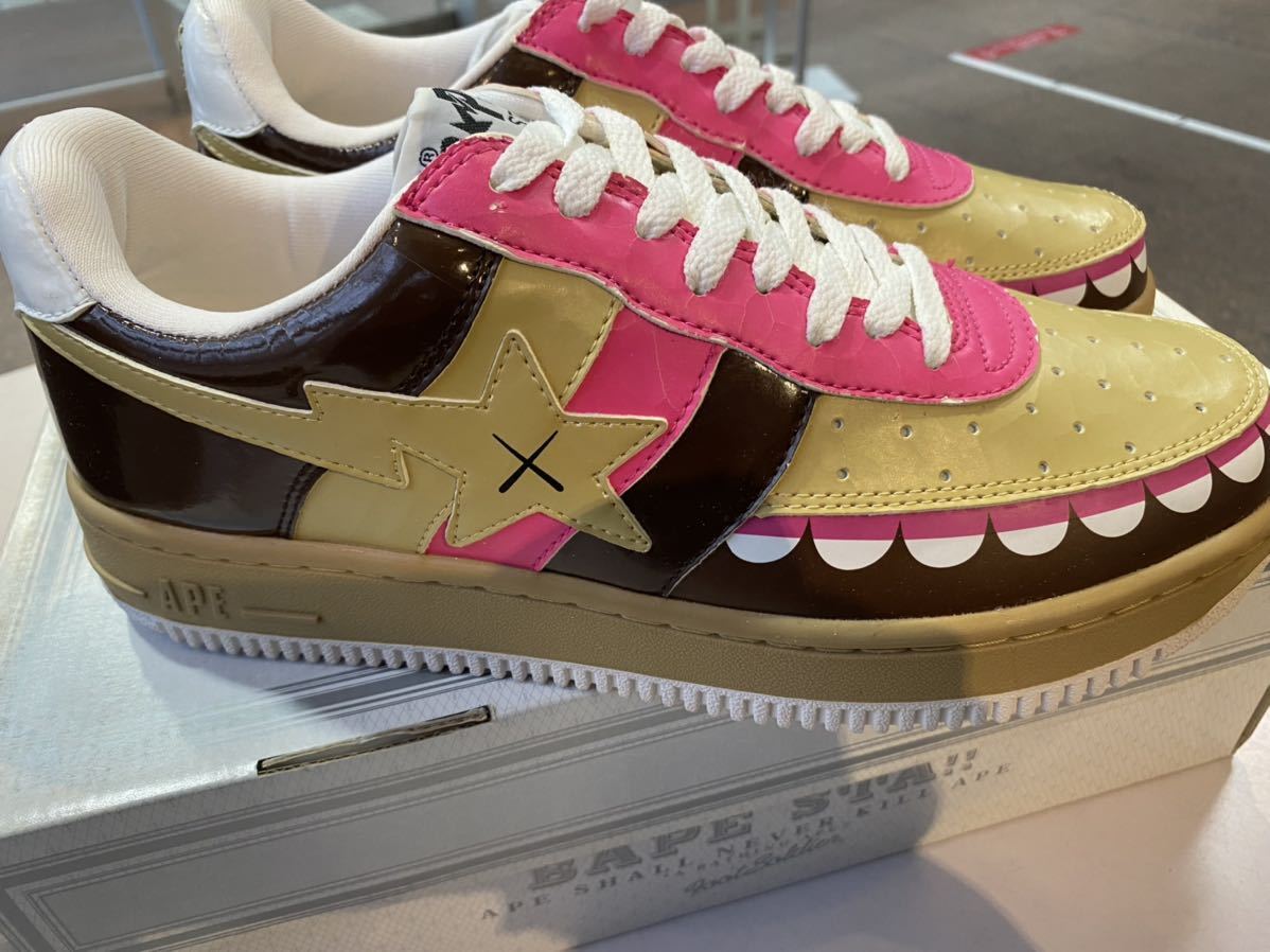 非売品 28㎝ 新品BAPE エイプ ベイプスタ バカ履き STA スニーカー