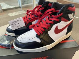 2019 NIKE AIR JORDAN 1 RETRO HIGH OG GYM RED US8 新品 555088-061