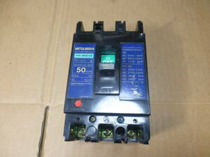 MITSUBISHI NO-FUSE BREAKER NF50-CS 50AMP(管理番号2200)